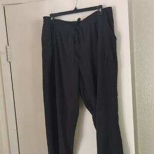 Gap Body Fit Lightweight Black Travel Joggers Adjustable XL